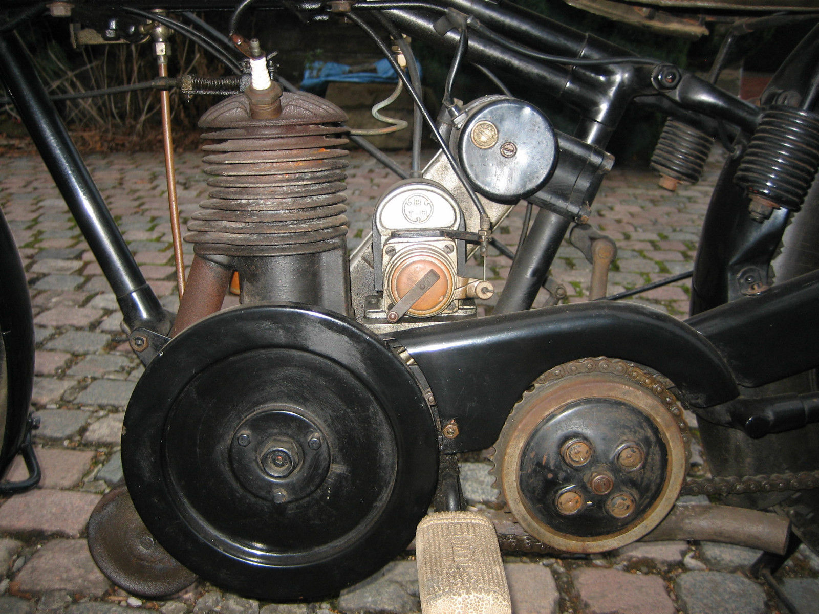 1928 levis model k2 motorcycle