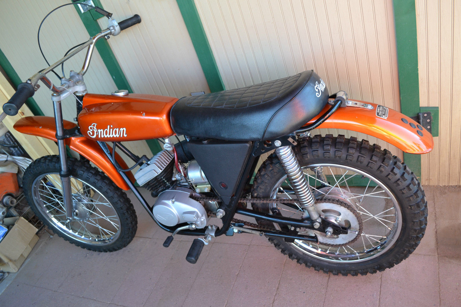 1974 Indian MI 100 dirt bike, Indian 100cc MX