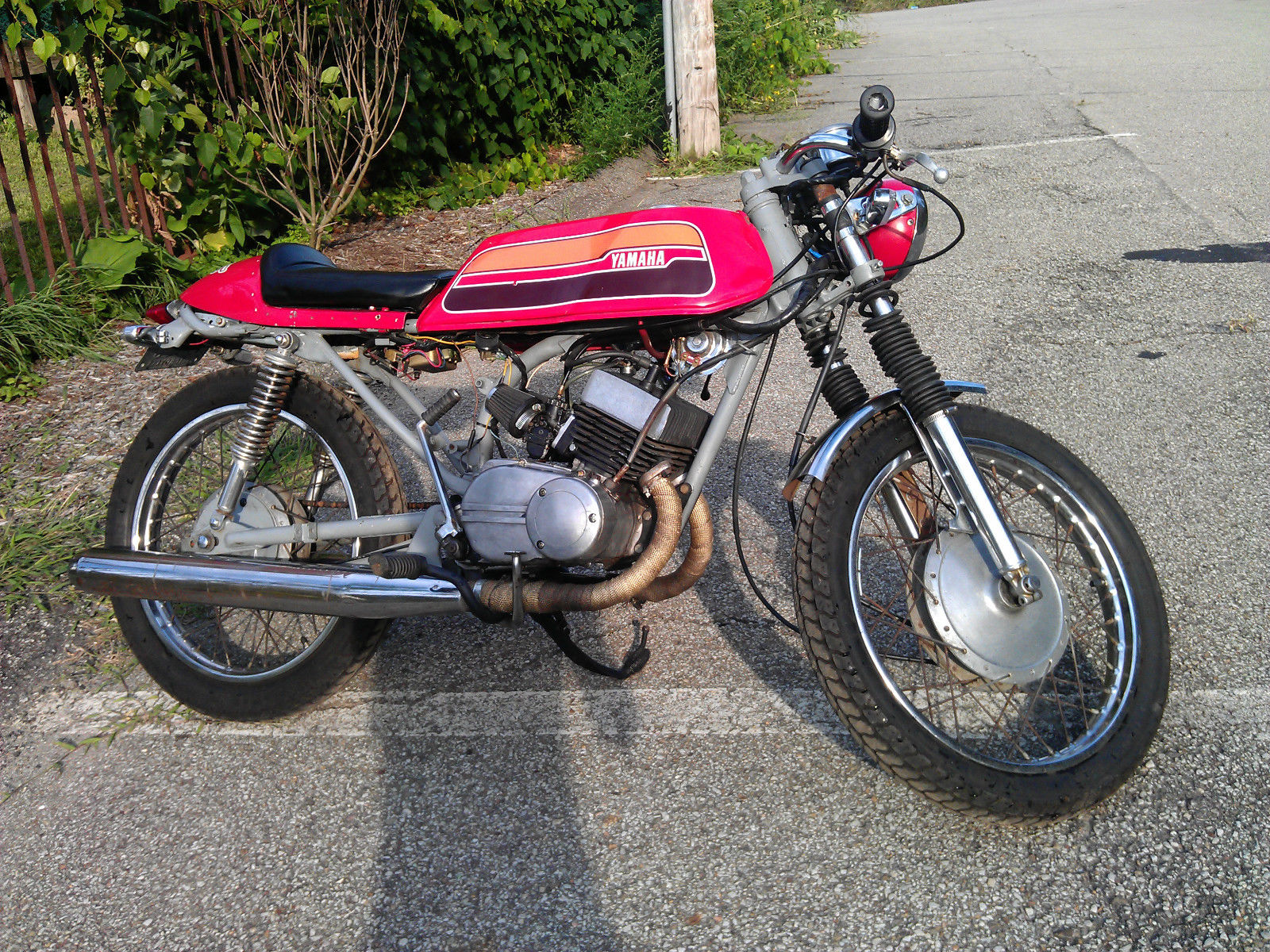 1974 Yamaha RD 200 Two Stroke Cafe Racer