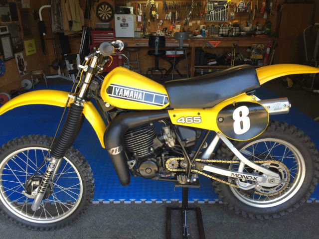 1980 YAMAHA YZ 465 MOTORCYCLE CYCLE ORIGINAL EXCELLENT ...