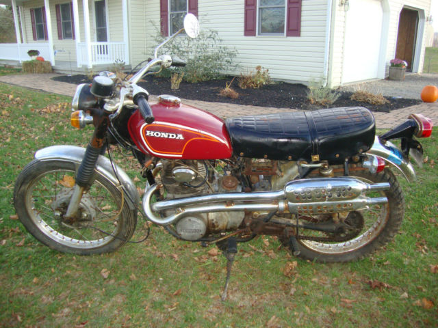 1972 Exhaust honda motorcycle system